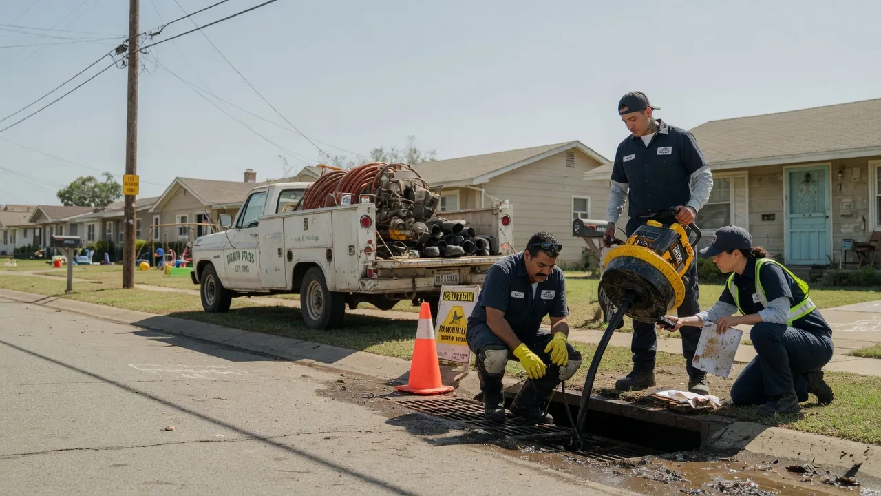 Drain Cleaning in Rush Center, KS near me